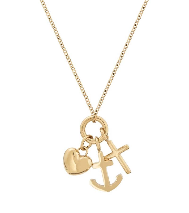 Faith Hope Love Necklace Gold - Edblad - Snabb frakt & paketinslagning - Nordicspectra.se