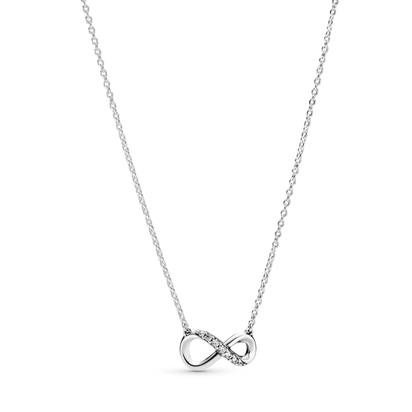 Glittrande Evighetssymbol Halsband - PANDORA - 1-2 dagar leverans - Gratis paketinslagning