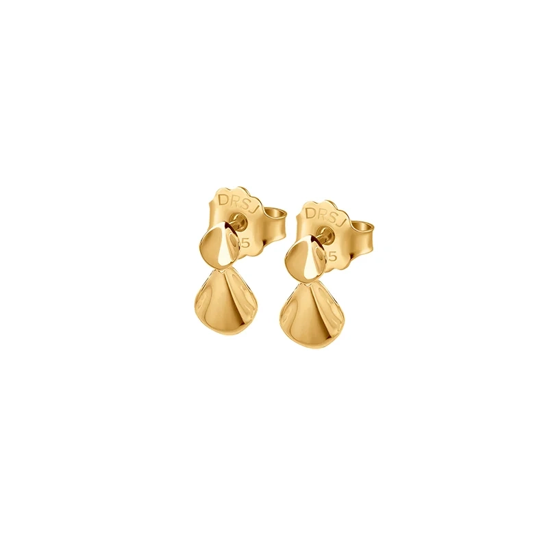 Drakenberg Sjölin - Hortensia Drop Studs Gold