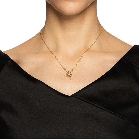 Kaboom & Stars Necklace Gold - Efva Attling - Suuri valikoima & ilmainen lahjapaketointi - Nordicspectra.fi