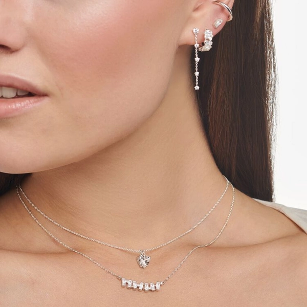 Halsband Baguetteslipade Stenar - Thomas Sabo halsband - Snabb frakt & paketinslagning - Nordicspectra.se