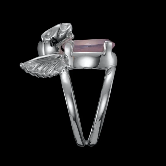 Gargoyle Ring Rose Quartz - Maria Nilsdotter - 1-2 dagars leverans - Nordic Spectra