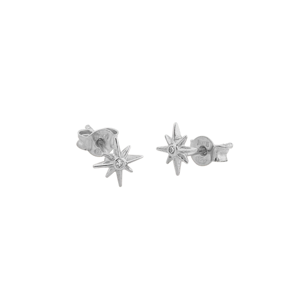 One Star Small Ear Silver -CU Jewellery - Snabb frakt & paketinslagning - Nordicspectra.se