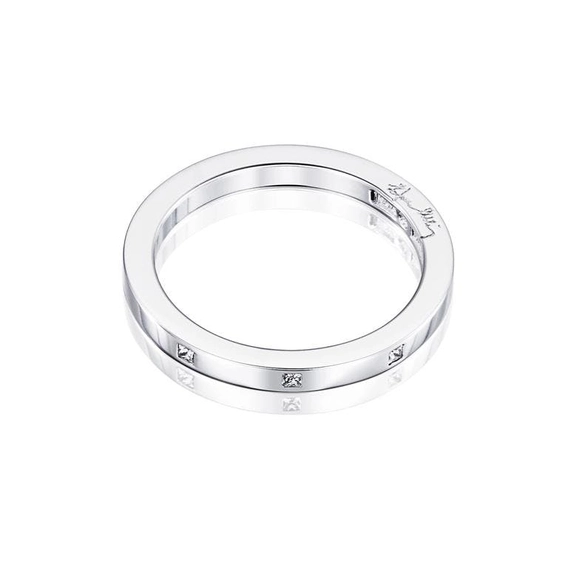 Thin & I Love You On Top Ring White Gold - Efva Attling ringar - Snabb frakt & paketinslagning - Nordicspectra.se