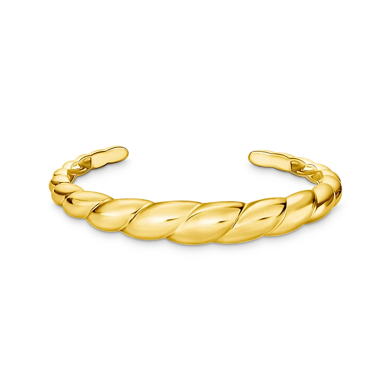 Thomas Sabo - Organiskt Formad Bangle Guld