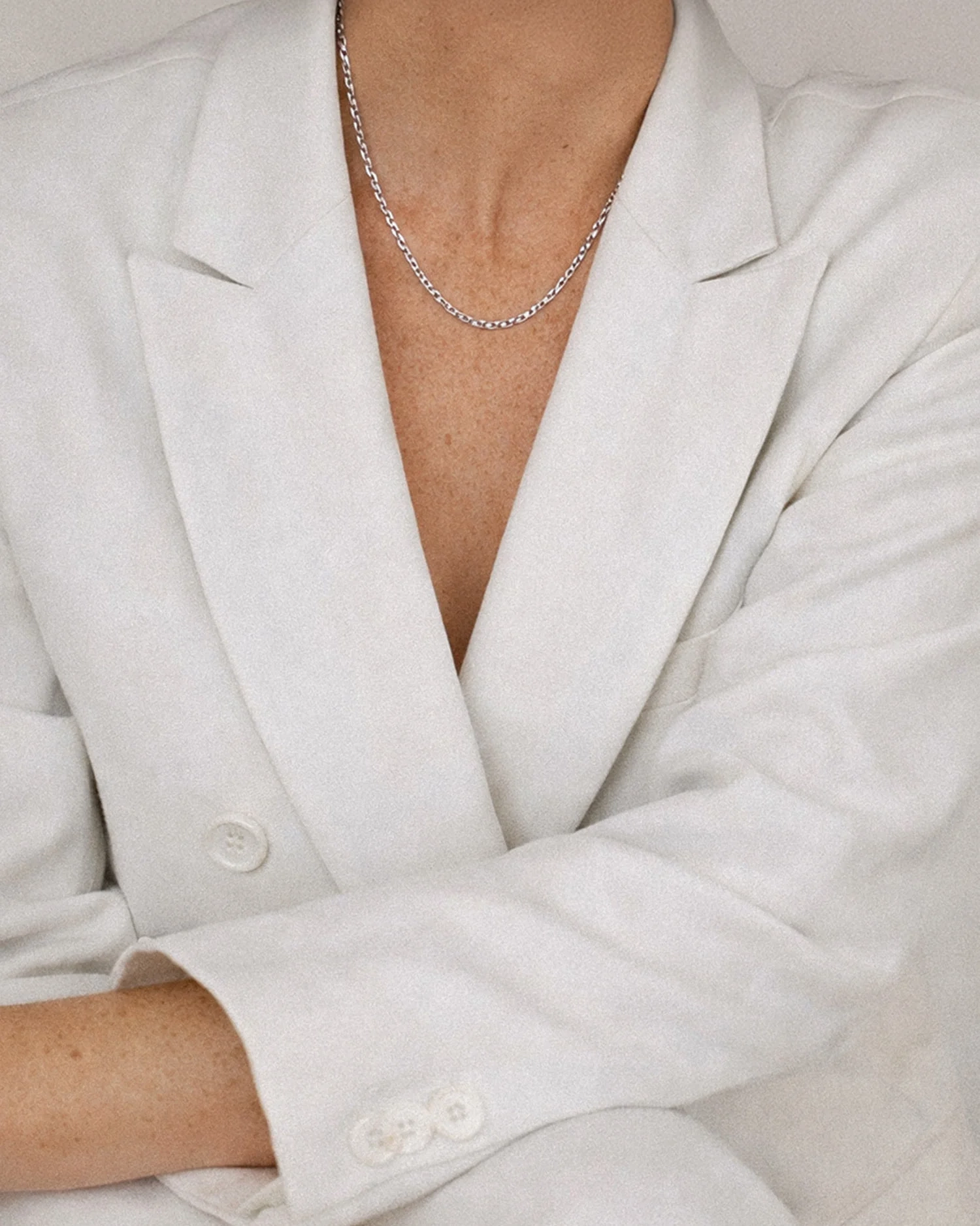 Homme Link Necklace i återvunnet silver från Drakenberg Sjölin