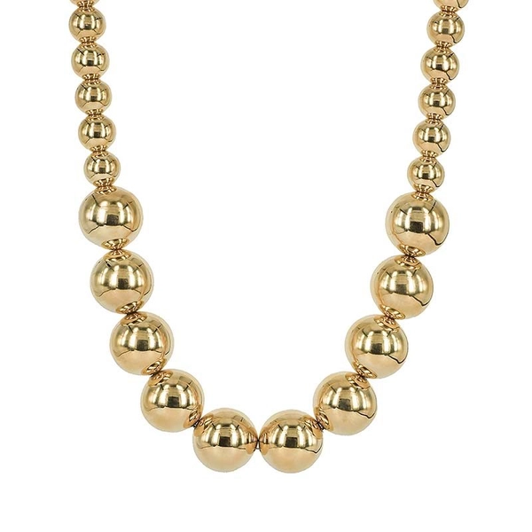 ESSIE Big Halsband Guld - Astrid & Agnes - Snabb frakt & paketinslagning - Nordicspectra.se