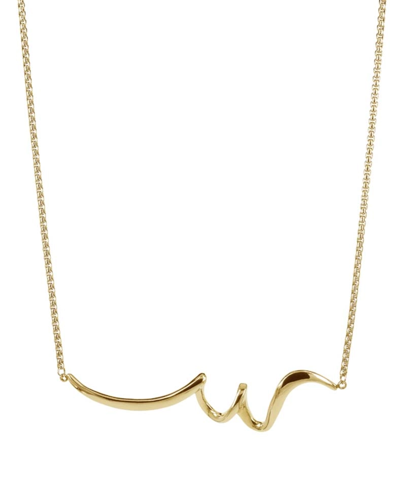 CORNELIA Kort Halsband Guld - Astrid & Agnes - Snabb frakt & paketinslagning - Nordicspectra.se
