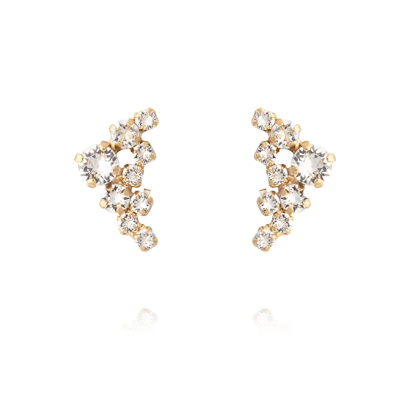 Caroline Svedbom - Stardust Earrings Gold Crystal