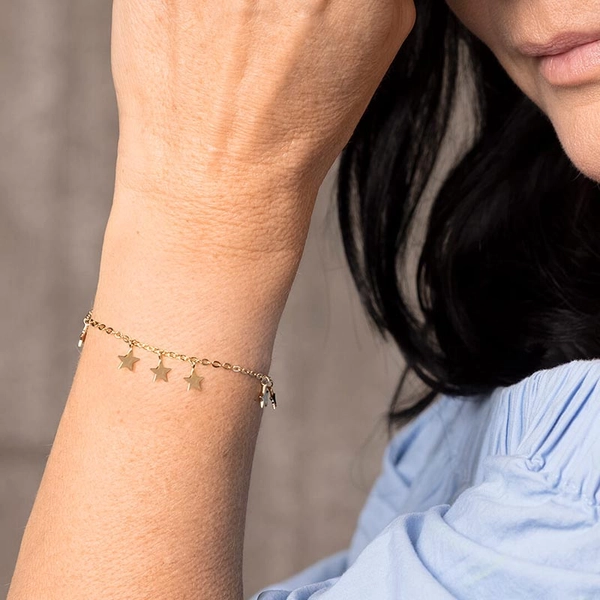 Galax Gold Armband von Sofia Wistam, Schneller Versand - Nordicspectra.de