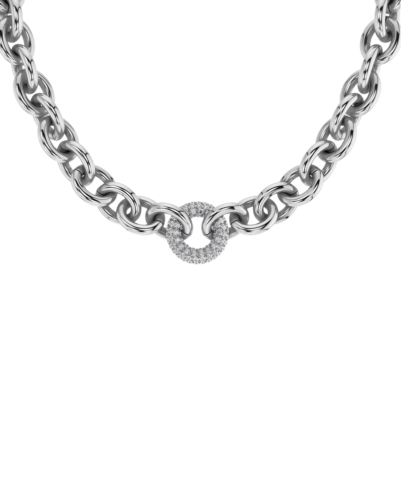 Edblad - Prisma Necklace L Silver