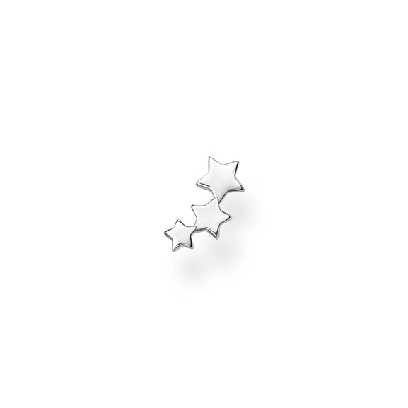 Einzel Ohrstecker Sterne Silber von Thomas Sabo, Schneller Versand - Nordicspectra.de