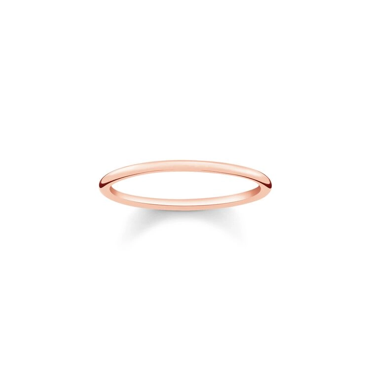 Thomas Sabo - Slät Ring Rosé