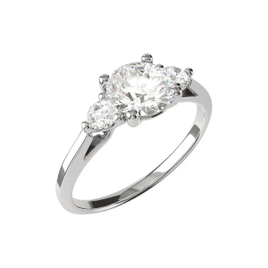 Eterna 18 White Gold - Wedding & engagement rings - Schalins - Scandinavian design - Nordic Spectra