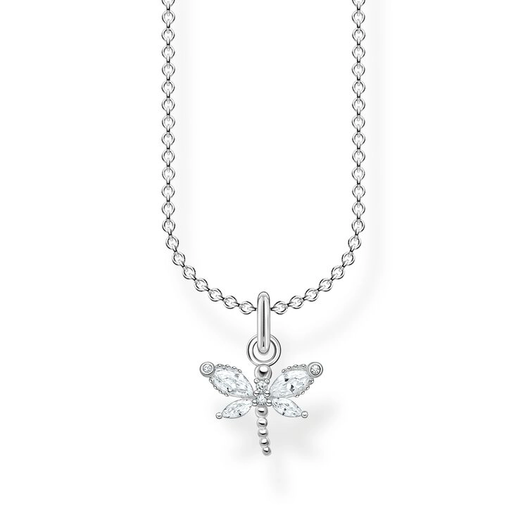 Thomas Sabo - Halsband med Glittrande Slända