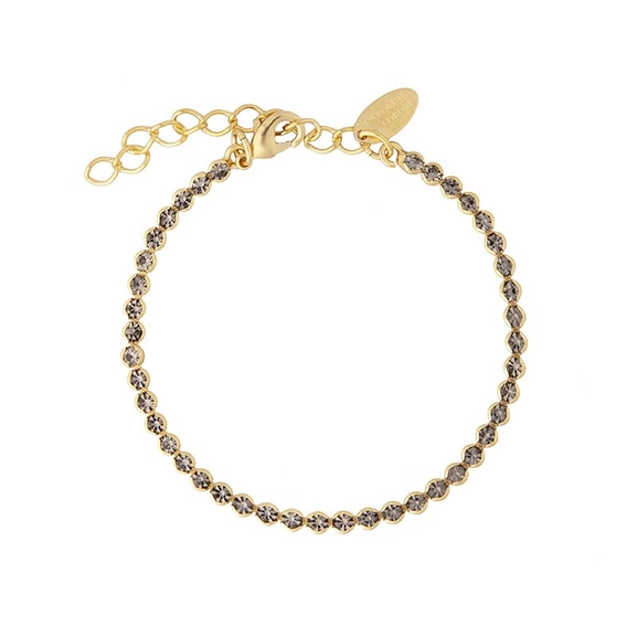 Siri Bracelet Gold Black Diamond - Caroline Svedbom - Snabb frakt & paketinslagning - Nordicspectra.se