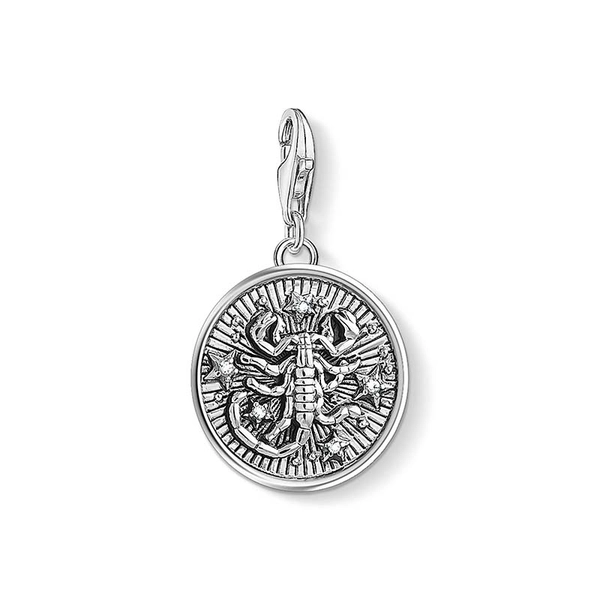 Stjärntecknet Skorpionen Silver - Thomas Sabo berlock - Snabb frakt & paketinslagning - Nordicspectra.se