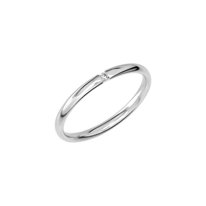 SR2008 White Gold - Wedding & engagement rings - Schalins - Scandinavian design - Nordic Spectra
