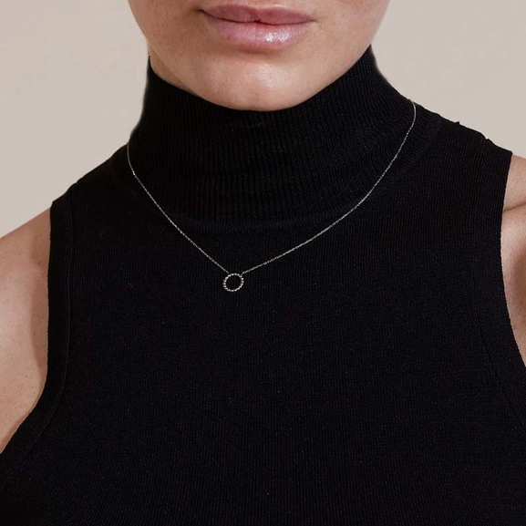 Vinci Necklace Steel - Edblad - Snabb frakt & paketinslagning - Nordicspectra.se