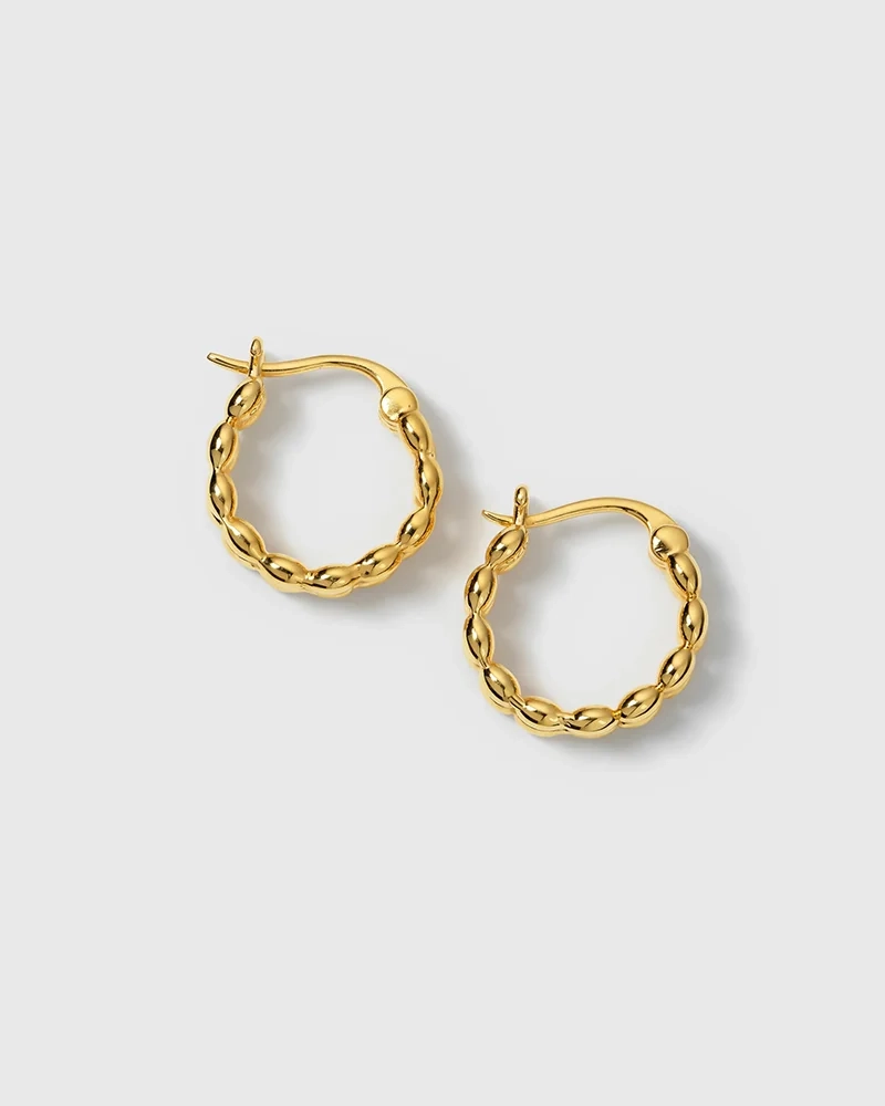 Lunetta Earrings Gold från Syster P