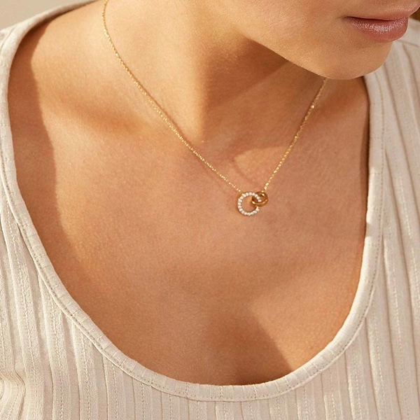 Eternal Orbit Necklace Steel - Edblad - Snabb frakt & paketinslagning - Nordicspectra.se