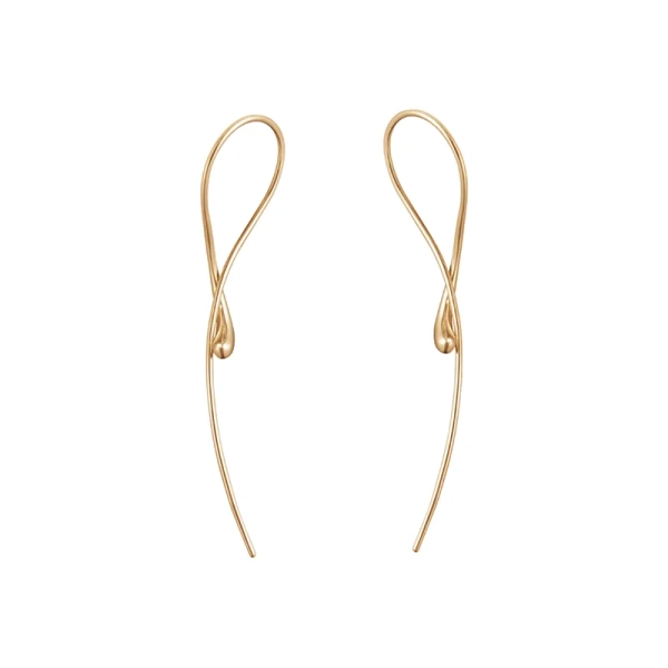 Mercy Earrings Hook Rose Gold - Georg Jensen - Designschmuck mit schnellen und sicheren Lieferungen