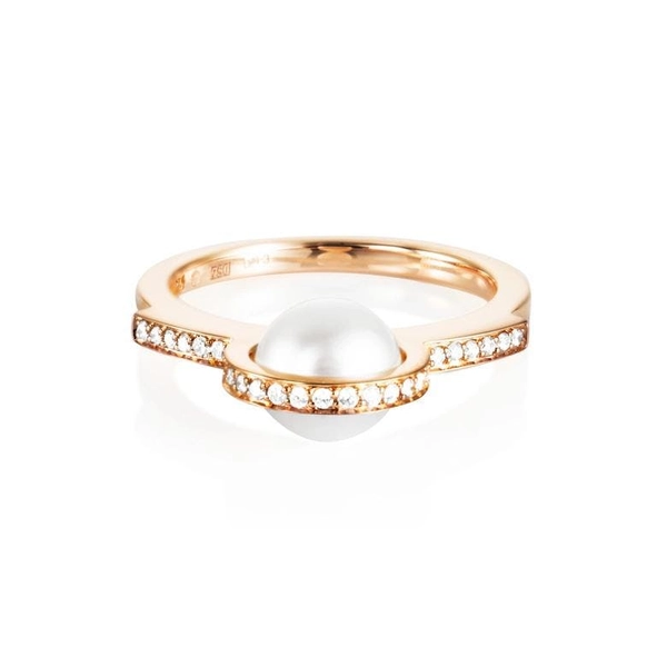Day Pearl & Stars Ring Gold - Efva Attling - Suuri valikoima & ilmainen lahjapaketointi - Nordicspectra.fi