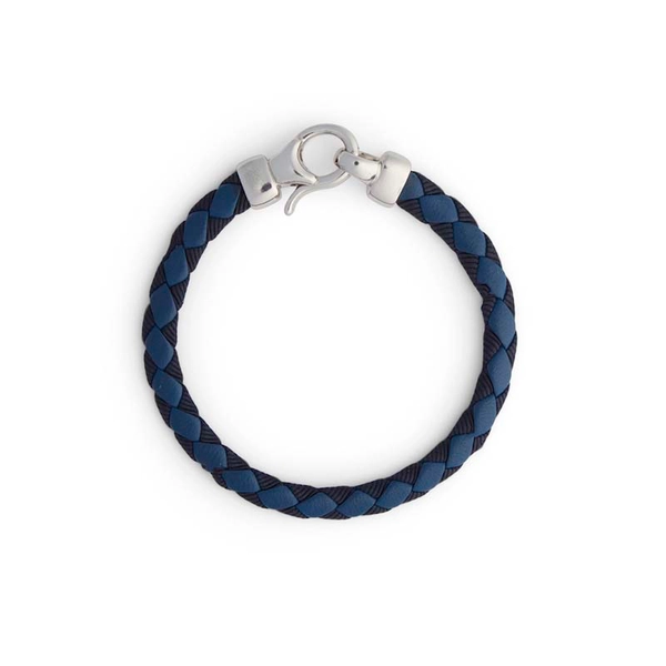 Bear Braided Bracelet Blue -CU Jewellery - Snabb frakt & paketinslagning - Nordicspectra.se