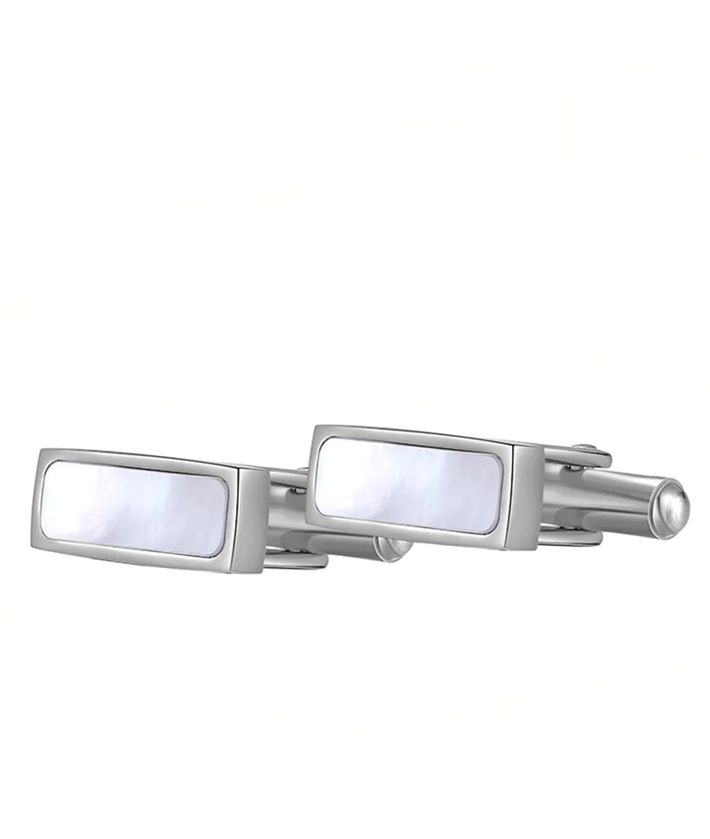 AROCK - COLE Manschettknappar Pärlemor/Stål