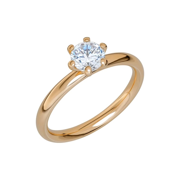 Glow 0.70 Gold - Wedding & engagement rings - Schalins - Scandinavian design - Nordic Spectra