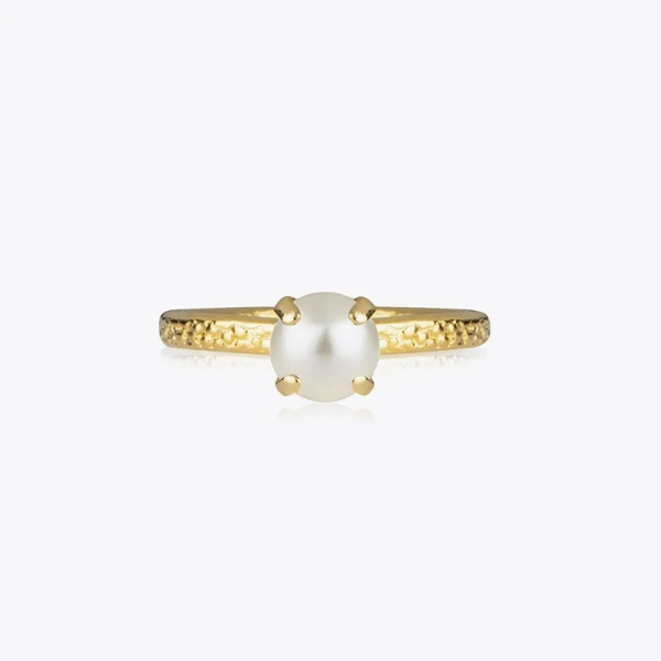 Natti Ring Gold Pearl - Caroline Svedbom - Nopea toimitus ja lahjapakkaus - Nordic Spectra