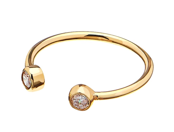 Brilliant small ring Gold -CU Jewellery - Snabb frakt & paketinslagning - Nordicspectra.se