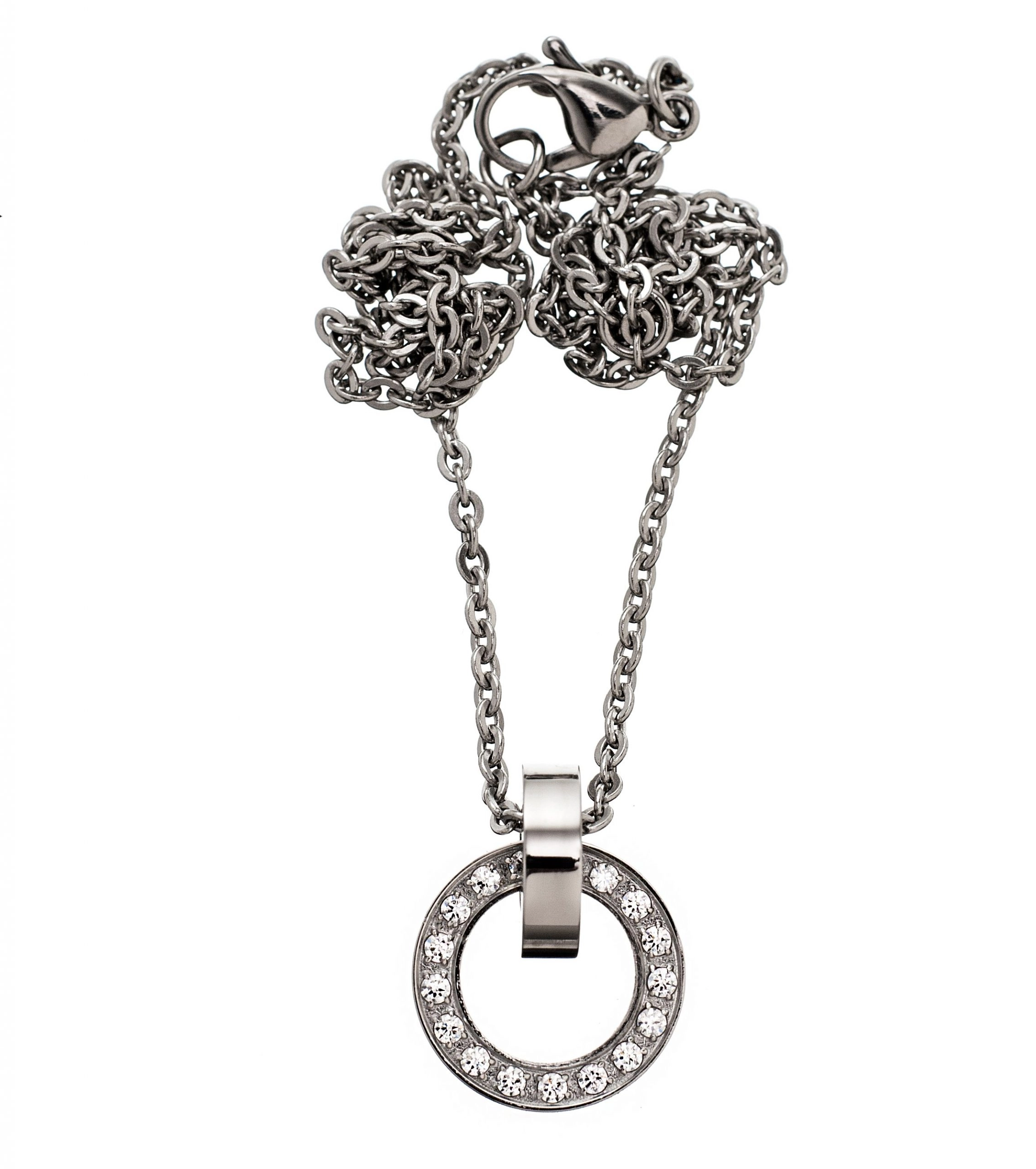 Eternity Orbit Necklace Short Steel - Edblad - Snabb frakt & paketinslagning - Nordicspectra.se