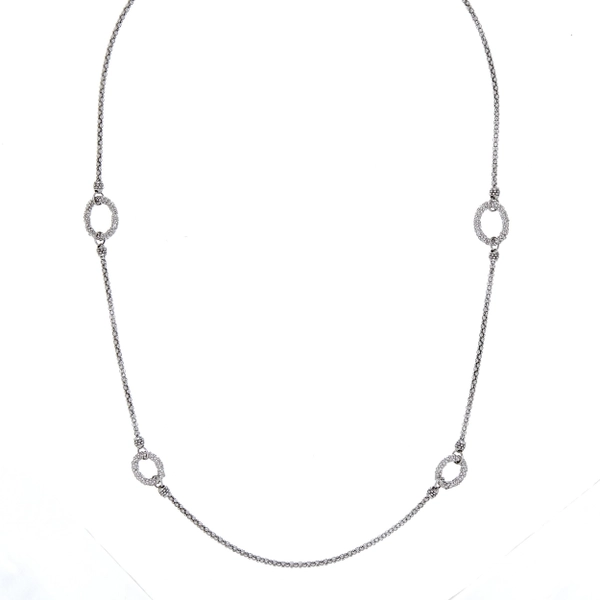 Roof Bubble Long Neck - Silver -CU Jewellery - Snabb frakt & paketinslagning - Nordicspectra.se