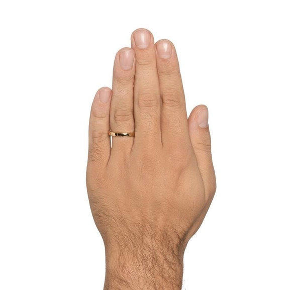 Half Round Ring Gold - Efva Attling ringar - Snabb frakt & paketinslagning - Nordicspectra.se