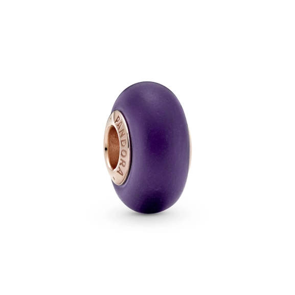 Mattes Violettes Murano-Glass Charm von PANDORA, Schneller Versand - Nordicspectra.de