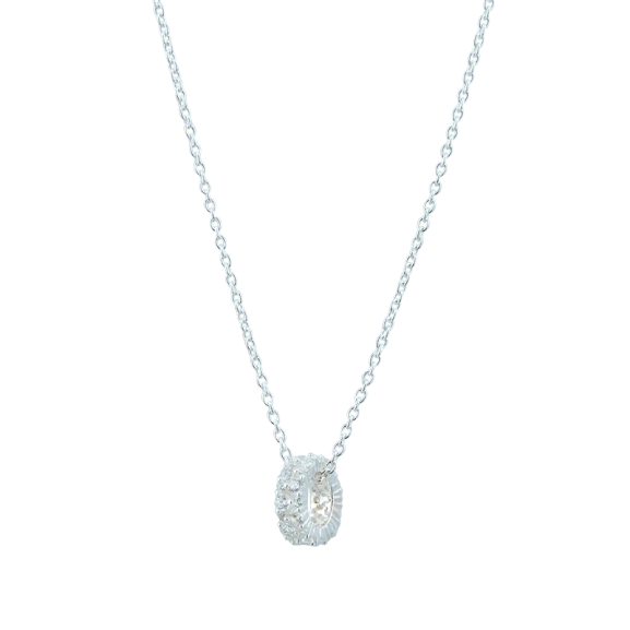 Princess Dream Halsband i silver med cubic zirconia