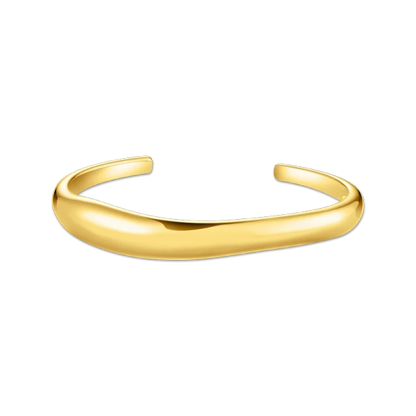 Bangle Organisk Form Gold - Thomas Sabo - Snabb leverans & paketinslagning - Nordic Spectra