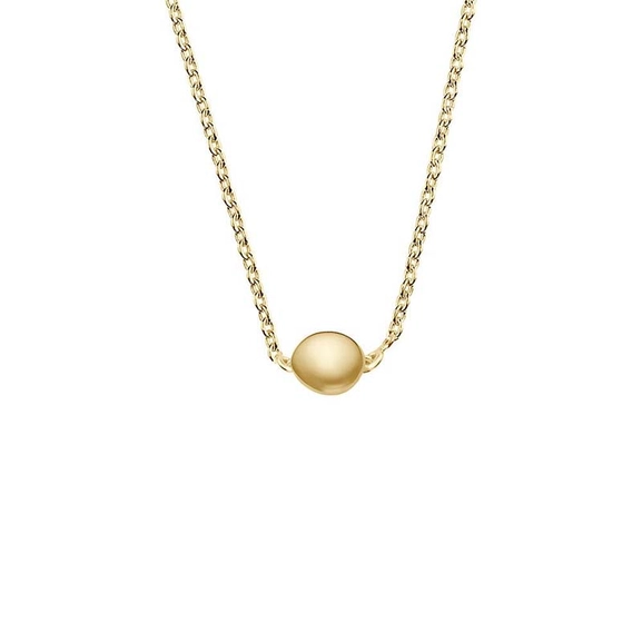 Stardust Drop Necklace Polished Gold - Drakenberg Sjölin Halsband - Snabb frakt & paketinslagning - Nordicspectra.se