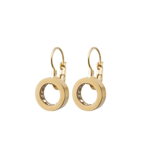 Monaco Earrings French Hook Gold - Edblad - Snabb frakt & paketinslagning - Nordicspectra.se