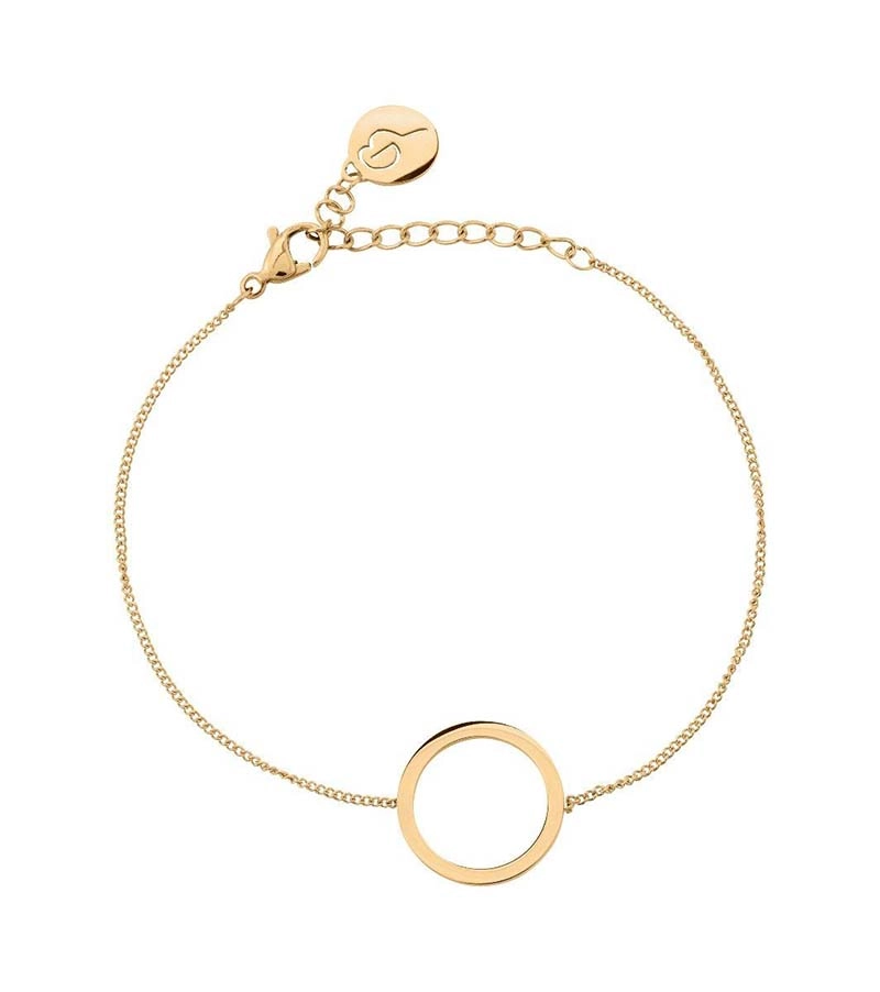 Circle Bracelet Small Gold - Edblad - Snabb frakt & paketinslagning - Nordicspectra.se