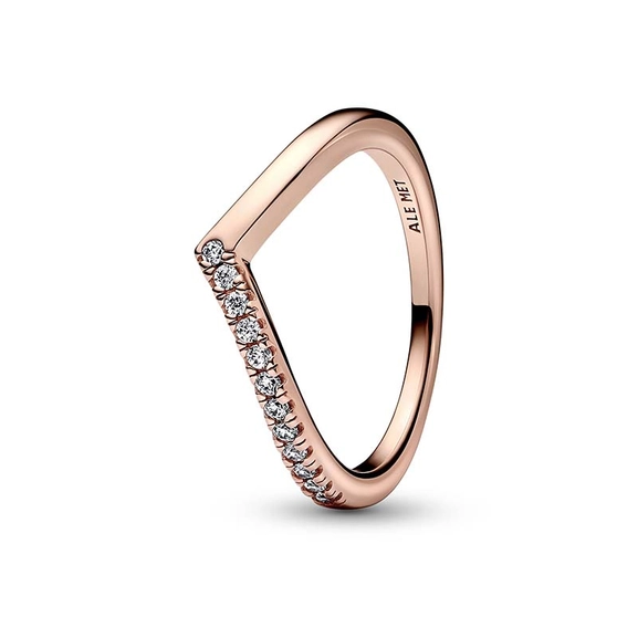 Pandora Timeless Wish Half Sparkling Ring Rosé - PANDORA - Snabb frakt & paketinslagning - Nordicspectra.se