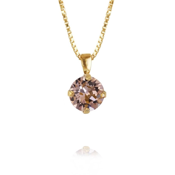 Classic Petite Necklace Gold Vintage Rose - Caroline Svedbom - Nopea toimitus ja lahjapakkaus - Nordic Spectra