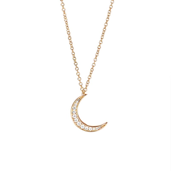 Pencez Moon & Stars Necklace Gold - Efva Attling - Suuri valikoima & ilmainen lahjapaketointi - Nordicspectra.fi