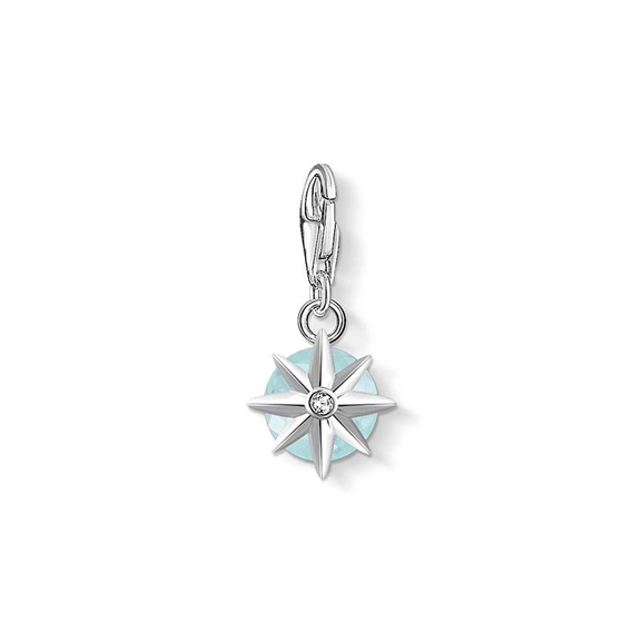 Charm-Anhänger Geburtsstein März von Thomas Sabo, Schneller Versand - Nordicspectra.de