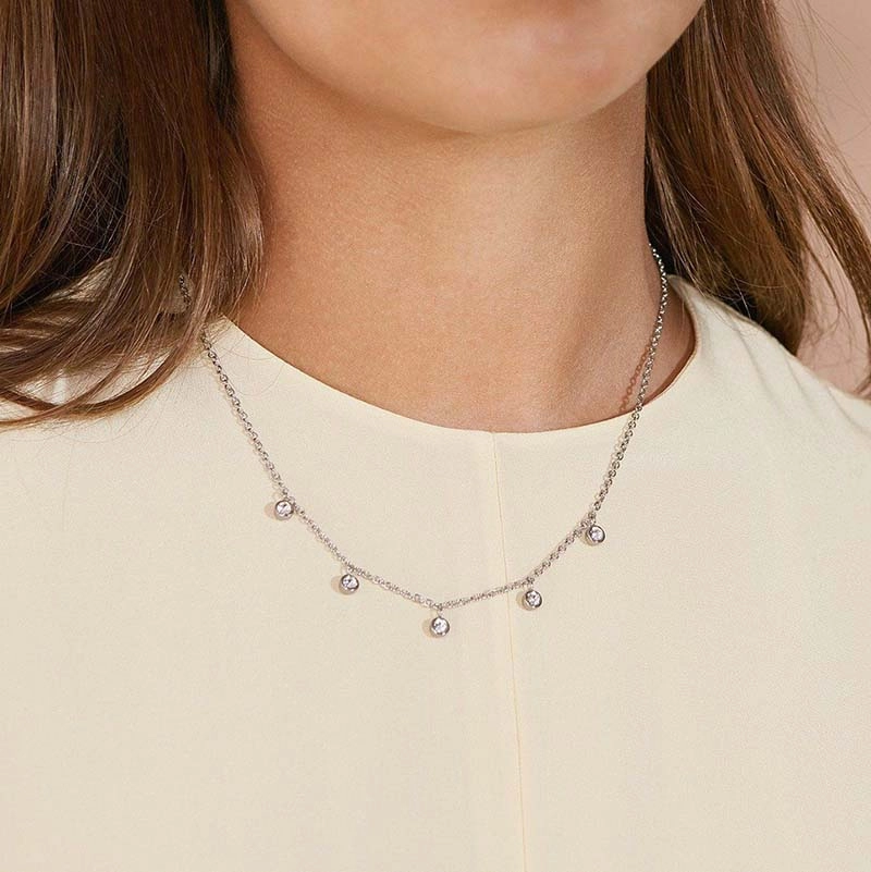Dew Drop Necklace Multi Steel - Edblad - Snabb frakt & paketinslagning - Nordicspectra.se