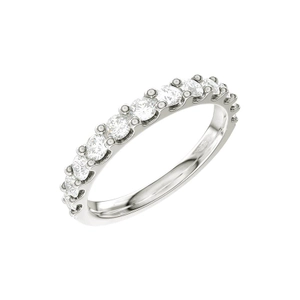 Eterna 05 White Gold - Wedding & engagement rings - Schalins - Scandinavian design - Nordic Spectra