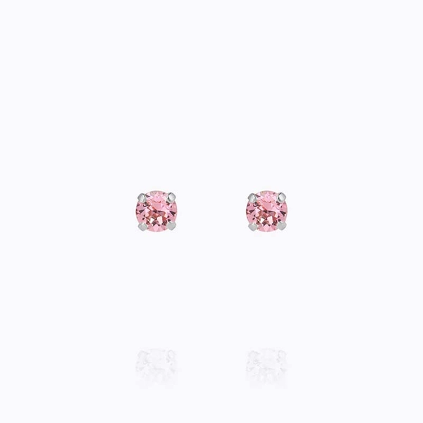 Mini Stud Earrings Rhodium Light Rose - Caroline Svedbom - Snabb frakt & paketinslagning - Nordicspectra.se