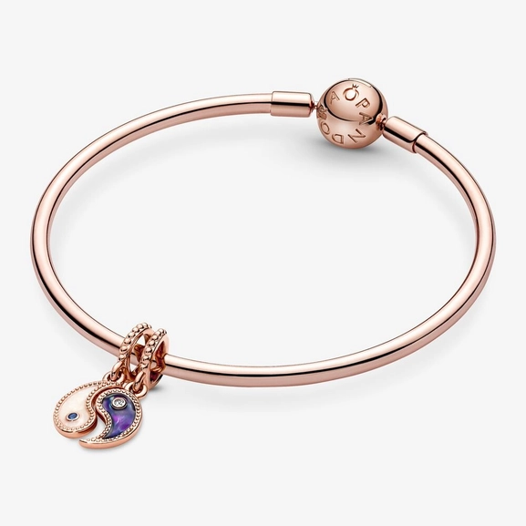 Glittrande & Delbar Yin-Yang Berlock Rosé - PANDORA - Snabb frakt & paketinslagning - Nordicspectra.se