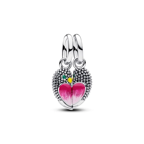 Pandora-Charm „Love Birds Split“ aus Silber